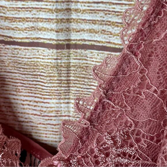 Deep Pink Midi Slip Dress - Picture 5 of 6